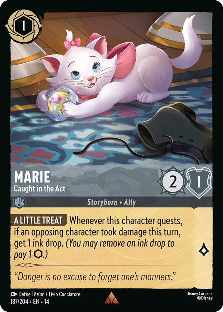 Marie, Caught in the Act 187/204 (Hyperia City)  - Cold Foil