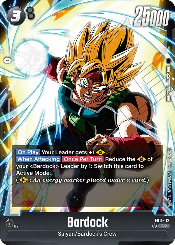 Bardock FB11 112 FB11-112 (Brightness of Hope)  - Holofoil