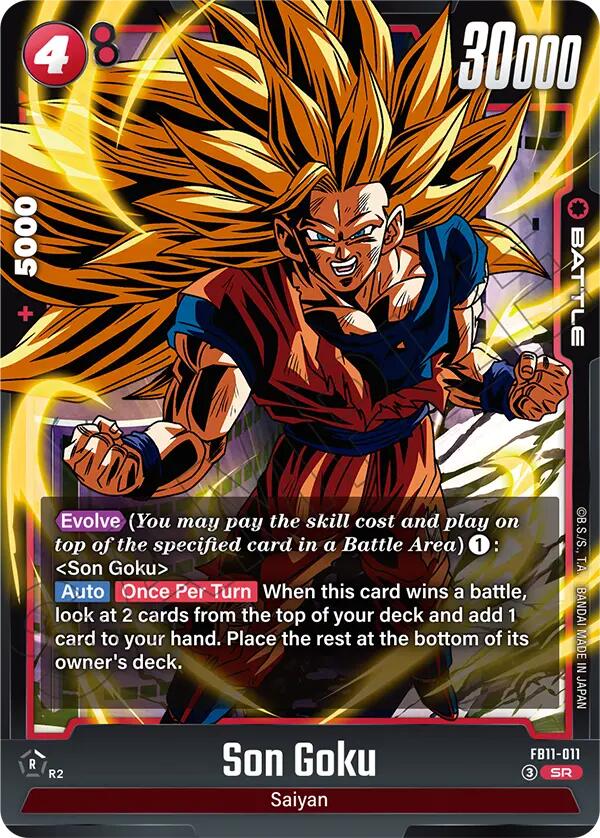 Son Goku FB11 011 FB11-011 (Brightness of Hope)  - Holofoil