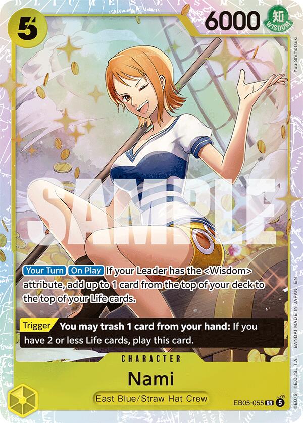 Nami EB05-055 (Extra Booster: One Piece Heroines Edition Vol. 2)  - Foil