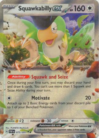 Squawkabilly ex - 075/091 - Ultra Rare