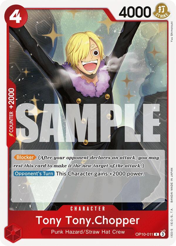 Tony Tony.Chopper OP10-011 (Royal Blood)  - Foil