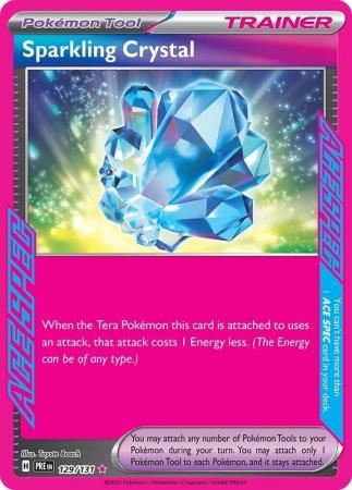 Sparkling Crystal - 129/131 - Ace Rare