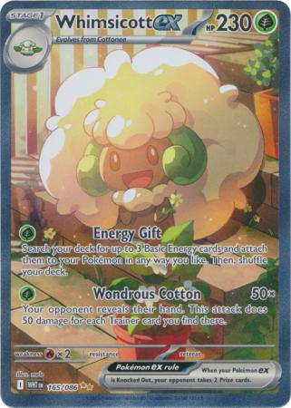 Whimsicott ex - 165/086 - Special Illustration Rare