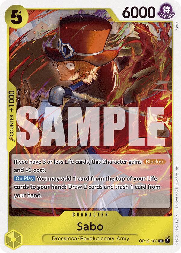 Sabo OP12-100 (Legacy of the Master)  - Foil
