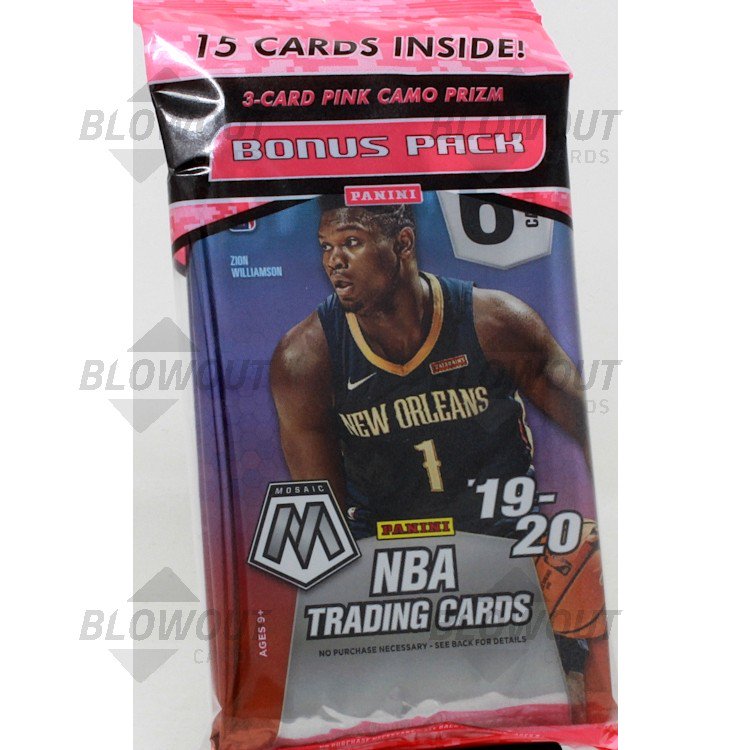 2019/20 Panini Mosaic Basketball Multi-Pack
