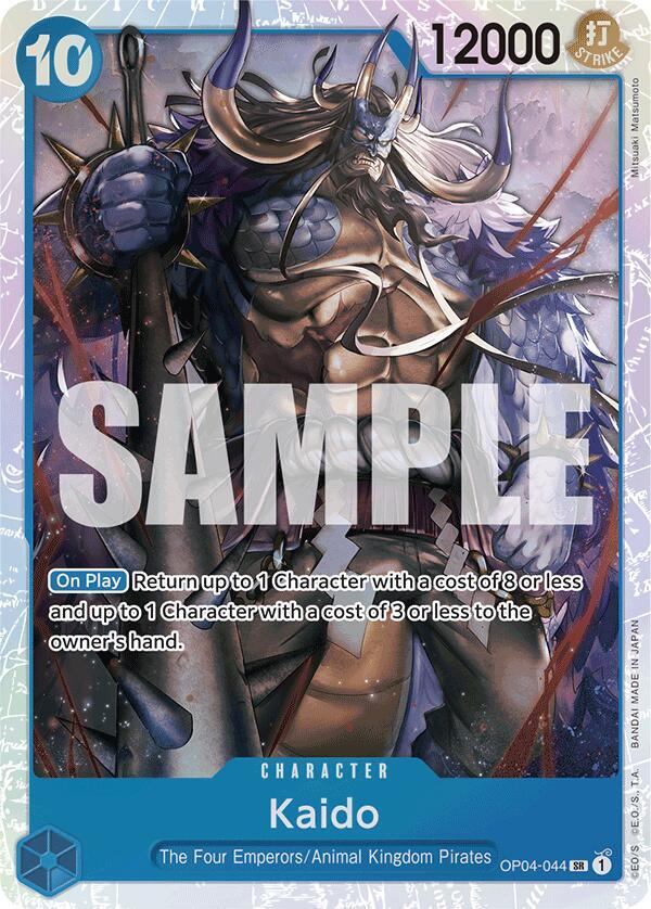 Kaido (Reprint) OP04-044 (Premium Booster -The Best-)  - Foil