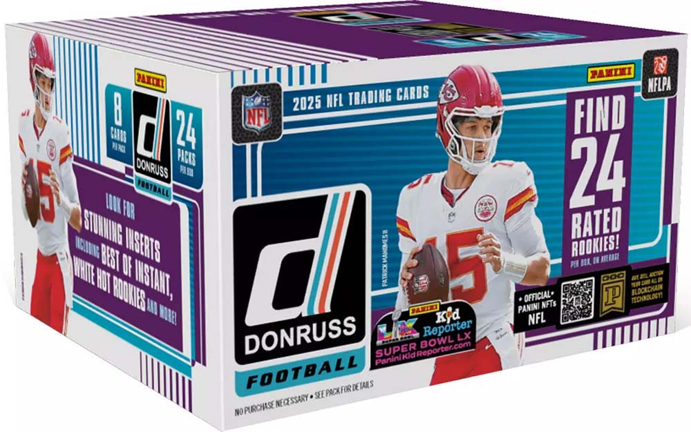 Panini Donruss 2025 NFL Football Trading Card- Retail Pack
