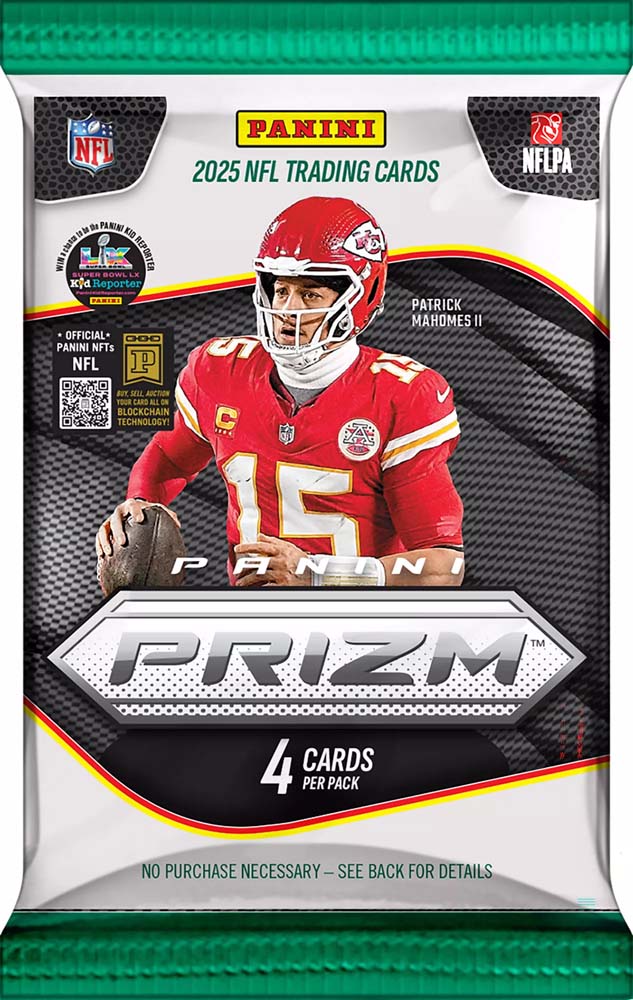 Panini Prizm NFL Football 2025 Retail Pack