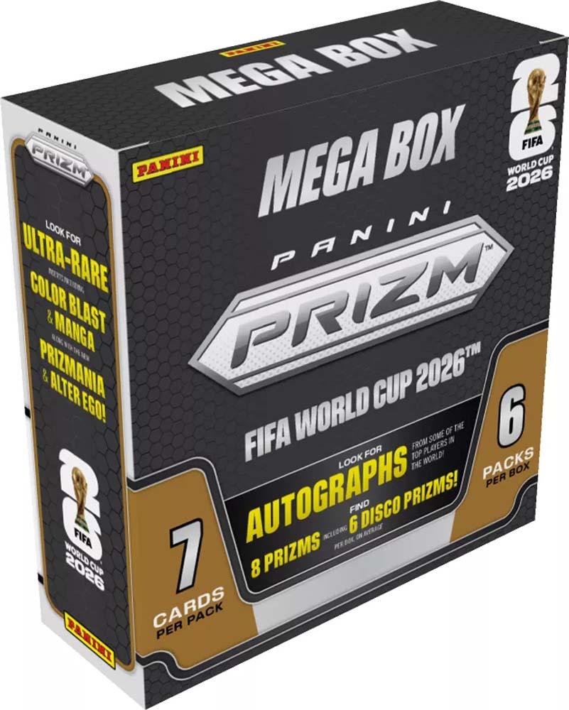 Panini Prizm World Cup Soccer 2026 Mega Box