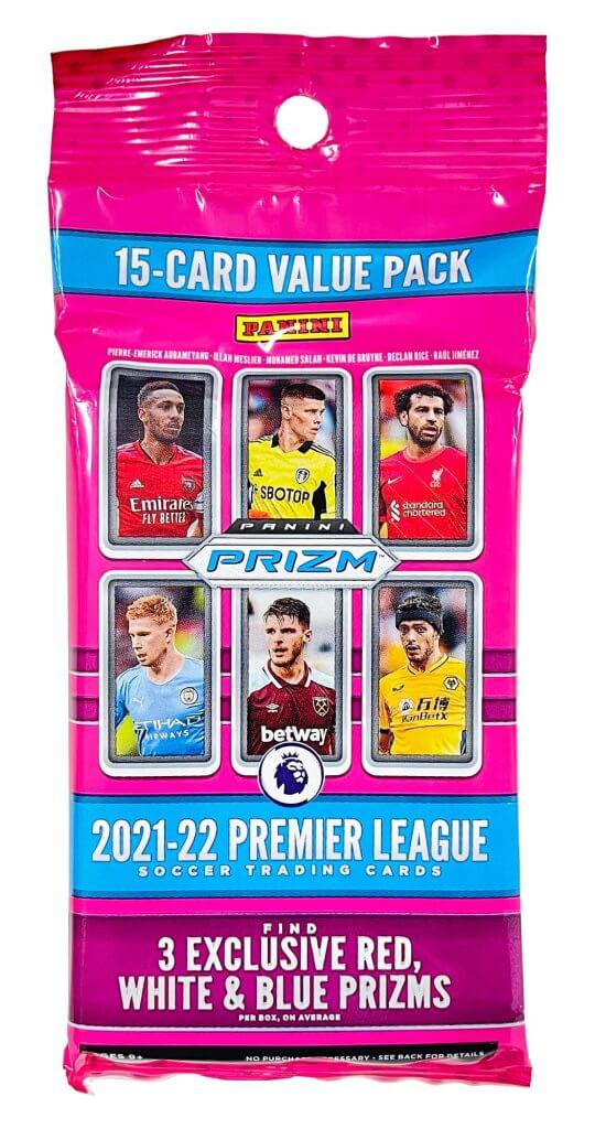 2021 Prizm Premier League Soccer Fat Pack