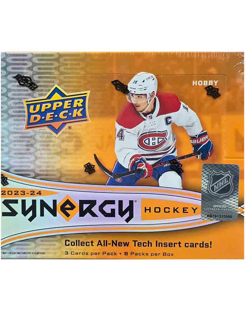 2023-24 Upper Deck NHL Hockey Synergy Hobby Box