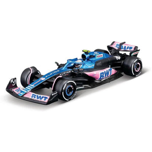 1:43 2023 F-1 Renault Alpine A523 #10 Gasley with Helmet