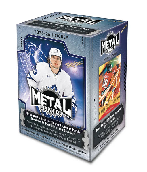 2025-26 Upper Deck Skybox Metal Universe Hockey 5-Pack Blaster Box