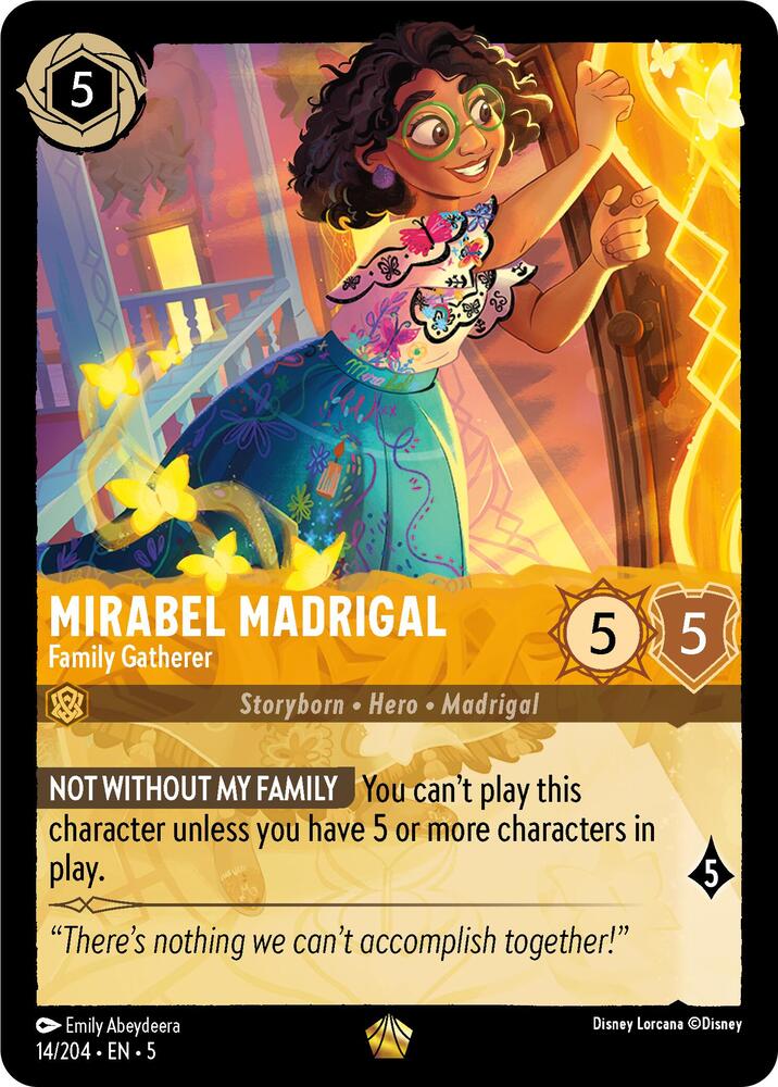 Mirabel Madrigal, Family Gatherer 14/204 (Shimmering Skies) 