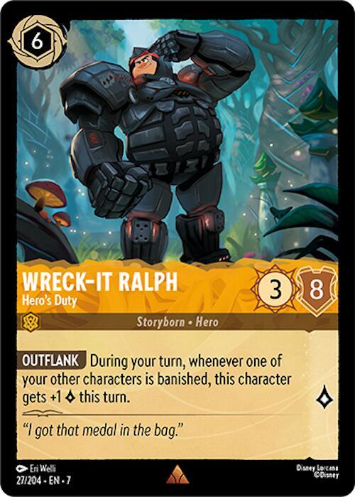 Wreck-It Ralph, Hero's Duty 27/204 (Archazia's Island)  - Cold Foil