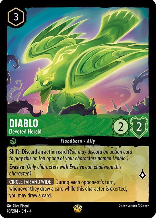 Diablo, Devoted Herald 70/204 (Ursula's Return) 