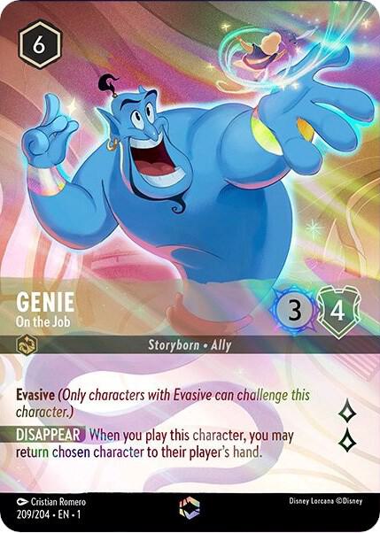 Genie, On the Job Enchanted 209/204 (The First Chapter)  - Holofoil