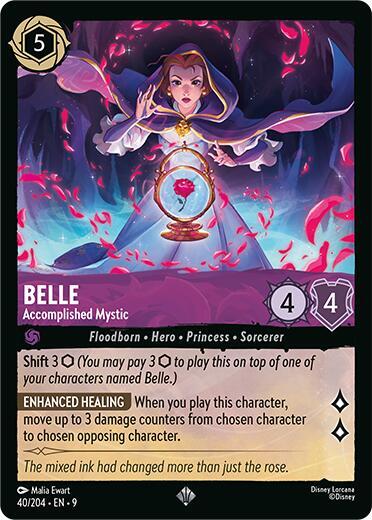 Belle, Accomplished Mystic 40/204 (Fabled)  - Cold Foil