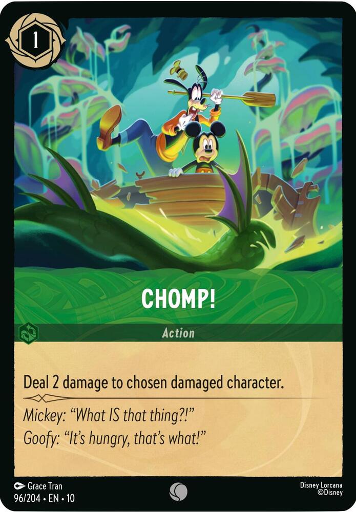 Chomp! 96/204 (Whispers in the Well)  - Cold Foil
