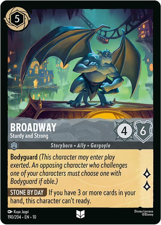 Broadway, Sturdy and Strong 190/204 (Whispers in the Well)  - Cold Foil