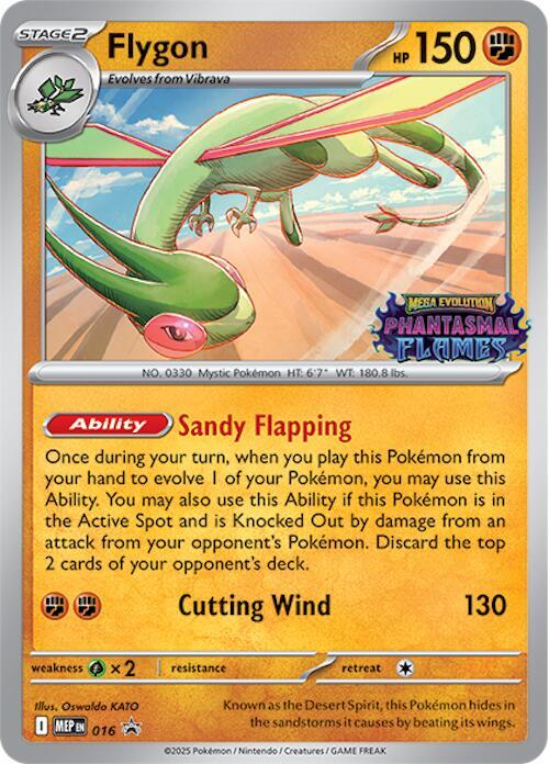 Flygon 016 016 (ME: Mega Evolution Promo)  - Holofoil