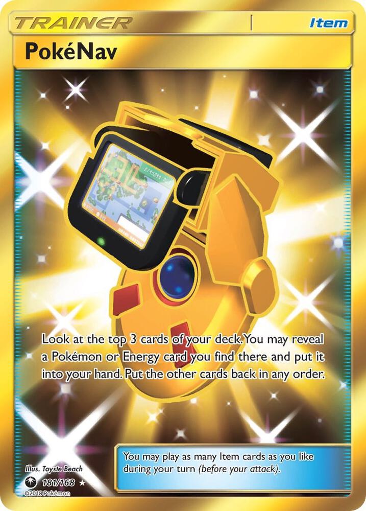 PokeNav 181/168 (SM - Celestial Storm)  - Holofoil