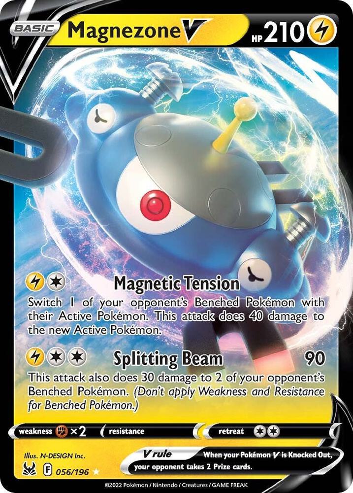 Magnezone V 056/196 (SWSH11: Lost Origin)  - Holofoil