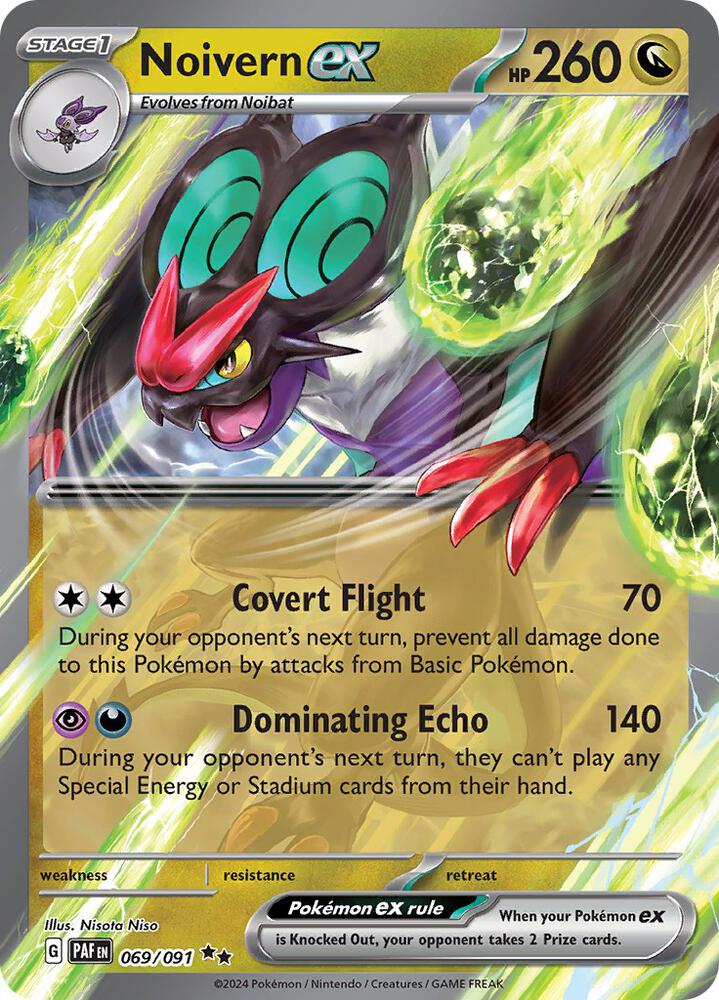 Noivern ex 069/091 (SV: Paldean Fates)  - Holofoil