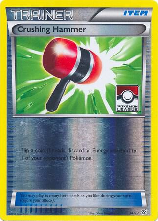 Crushing Hammer Pokemon League 034/039 (League & Championship Cards)  - Reverse Holofoil