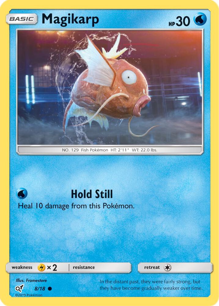 Magikarp 8/18 (Detective Pikachu)  - Holofoil