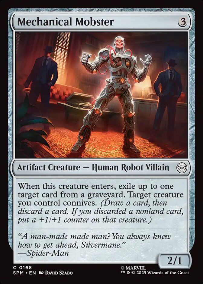 Mechanical Mobster 168 (Marvel's Spider-Man)  - Foil