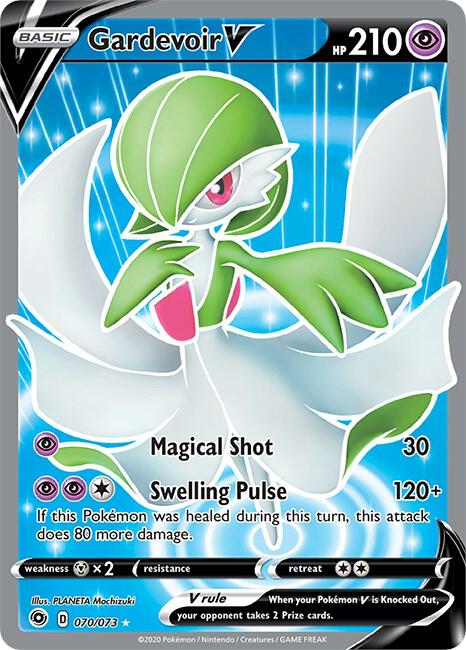 Gardevoir V 70/73 (Champion's Path)  - Holofoil