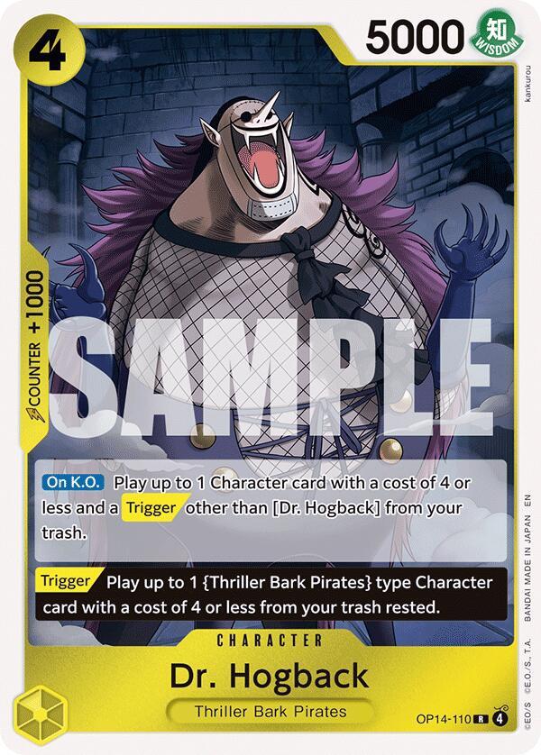 Dr. Hogback OP14-110 (The Azure Sea's Seven)  - Foil