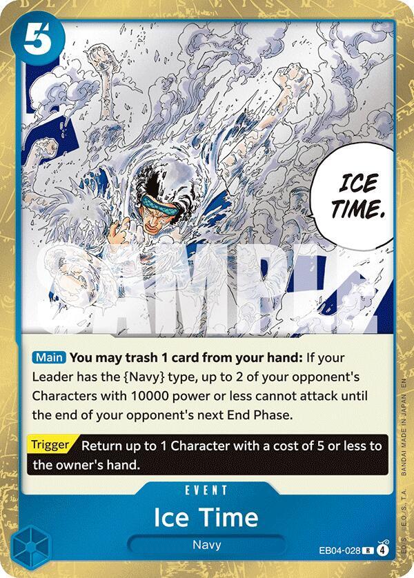 Ice Time EB04-028 (The Azure Sea's Seven)  - Foil