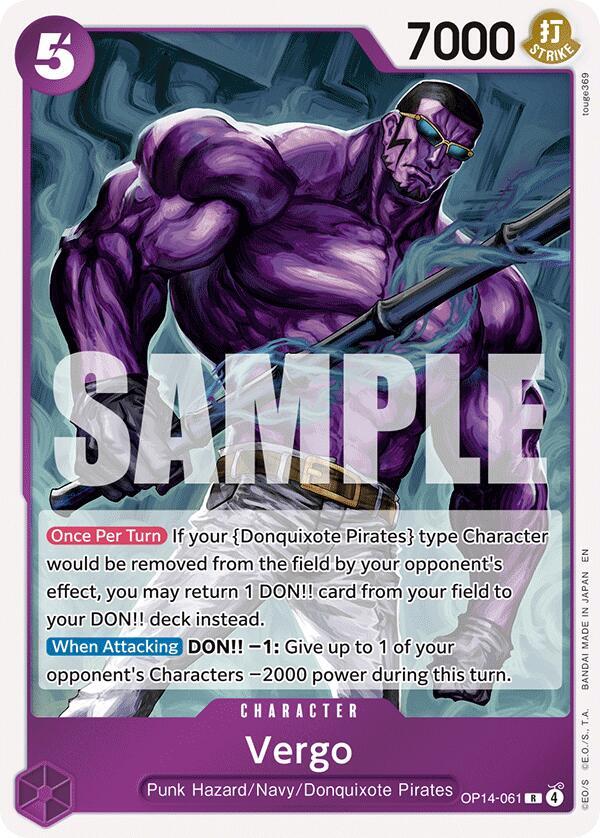 Vergo OP14-061 (The Azure Sea's Seven)  - Foil