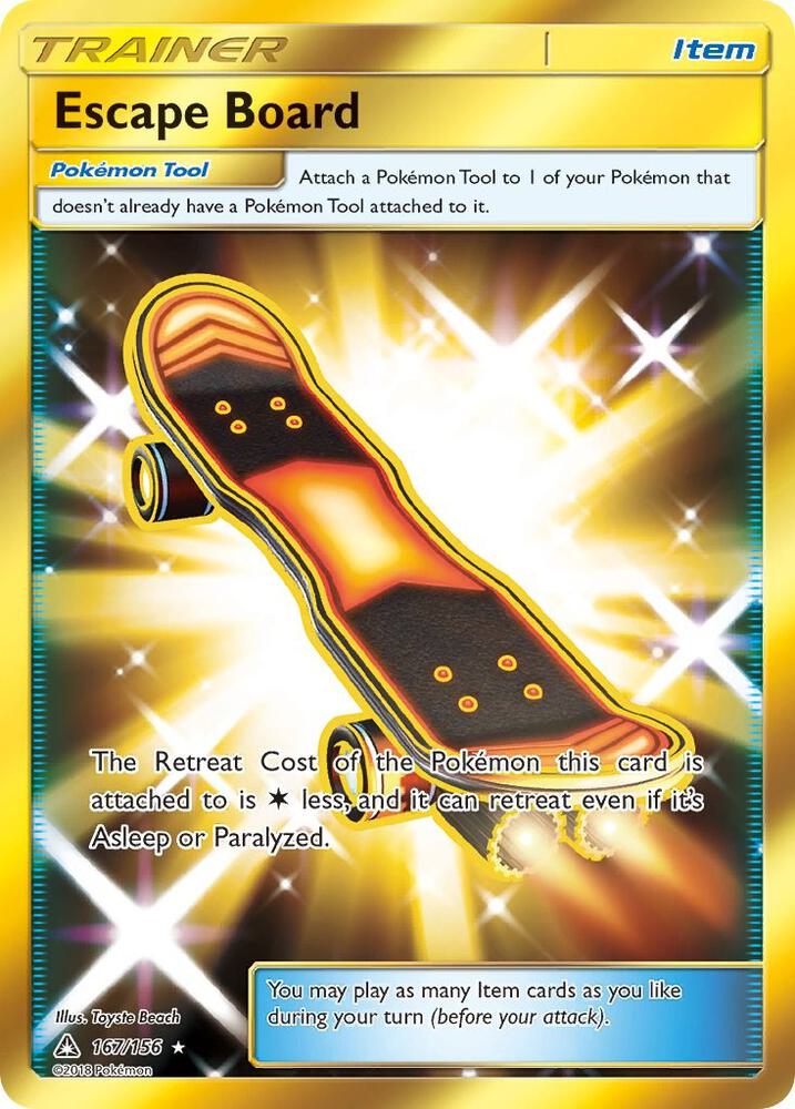 Escape Board 167/156 (SM - Ultra Prism)  - Holofoil