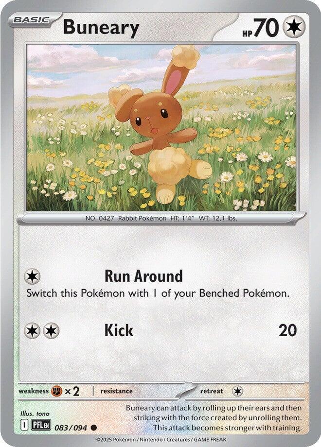 Buneary 083/094 (ME02: Phantasmal Flames)  - Reverse Holofoil