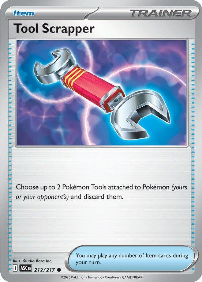 Tool Scrapper 212/217 (ME: Ascended Heroes)  - Reverse Holofoil