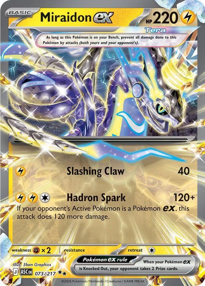 Miraidon ex 073/217 (ME: Ascended Heroes)  - Holofoil