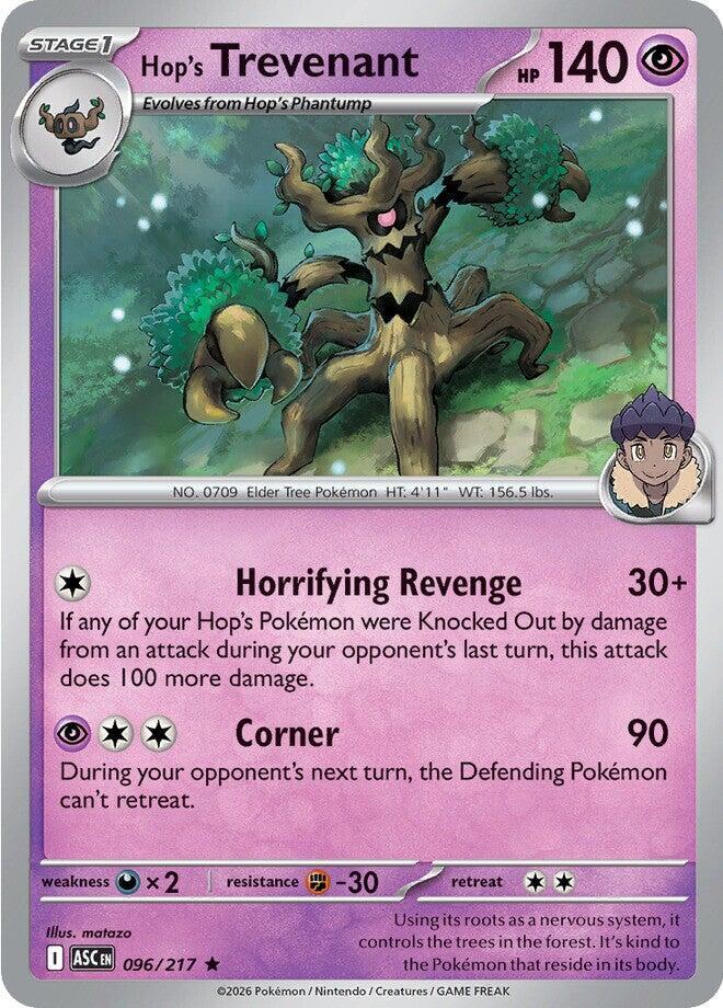 Hop's Trevenant 096/217 (ME: Ascended Heroes)  - Holofoil