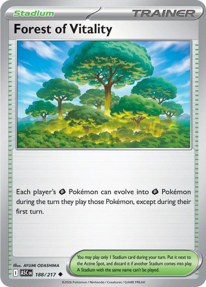 Forest of Vitality 188/217 (ME: Ascended Heroes)  - Reverse Holofoil