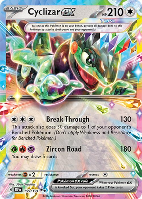 Cyclizar ex 159/191 (SV08: Surging Sparks)  - Holofoil