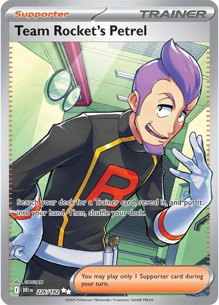 Team Rocket's Petrel 226/182 (SV10: Destined Rivals)  - Holofoil