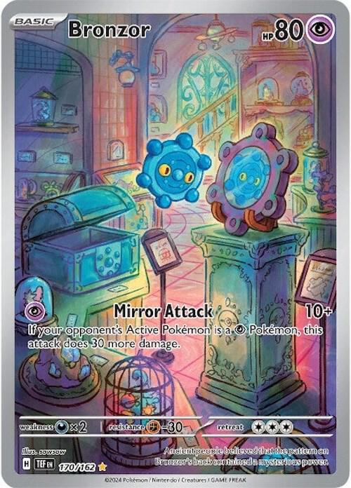 Bronzor 170/162 (SV05: Temporal Forces)  - Holofoil
