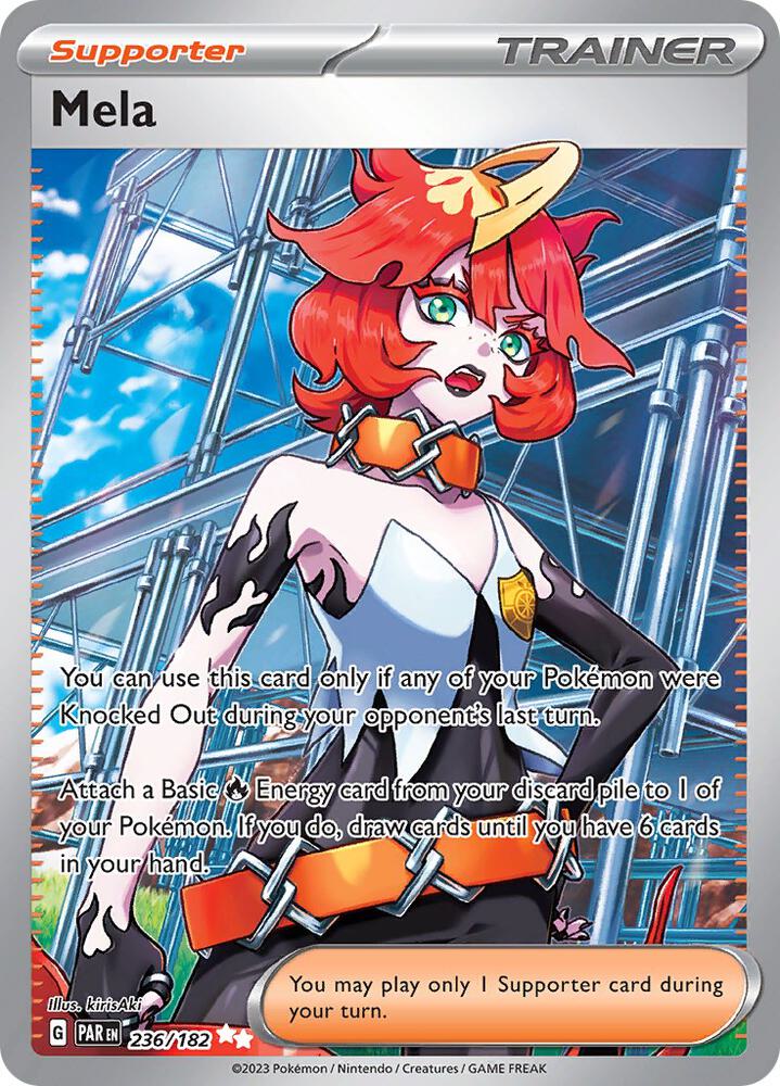 Mela 236/182 (SV04: Paradox Rift)  - Holofoil