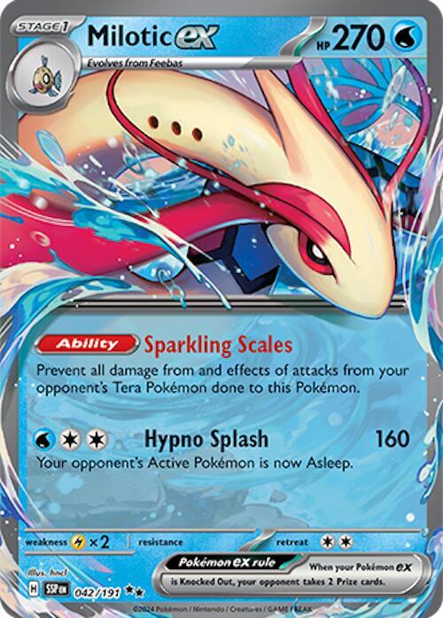 Milotic ex 042/191 (SV08: Surging Sparks)  - Holofoil
