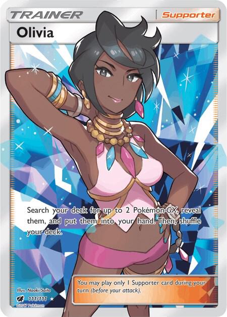 Olivia 111/111 (SM - Crimson Invasion)  - Holofoil