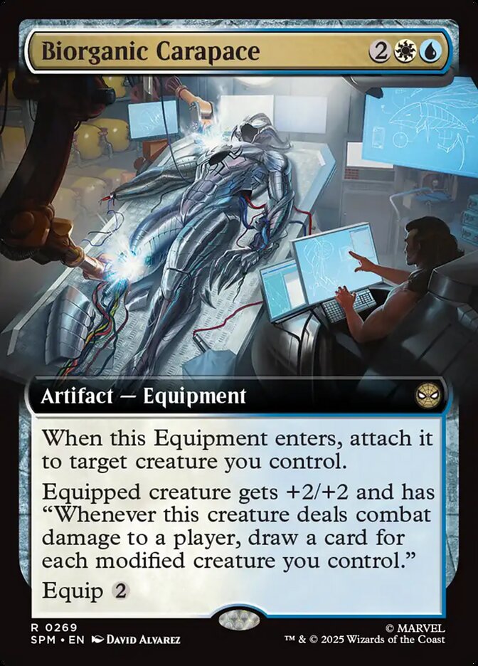 Biorganic Carapace 269 (Marvel's Spider-Man)  - Extended Art Foil