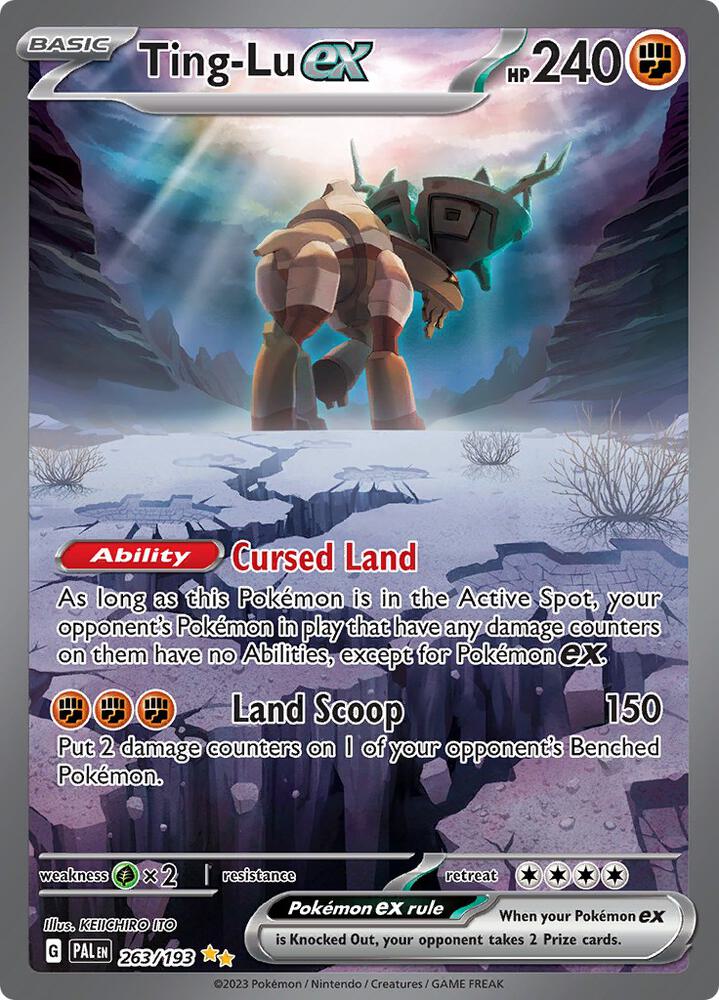 Ting-Lu ex 263/193 (SV02: Paldea Evolved)  - Holofoil